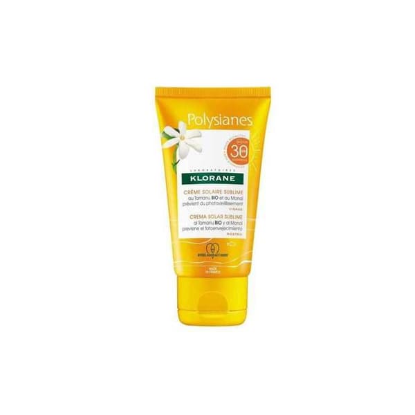 Klorane Solaires Sublim Cream SPF30 Ansikte 50Ml