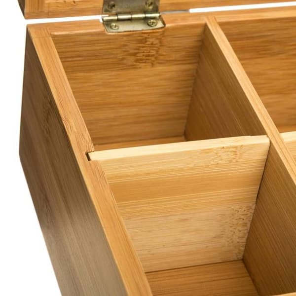 Teask med 6 fack i bambu - 5 five simply smart