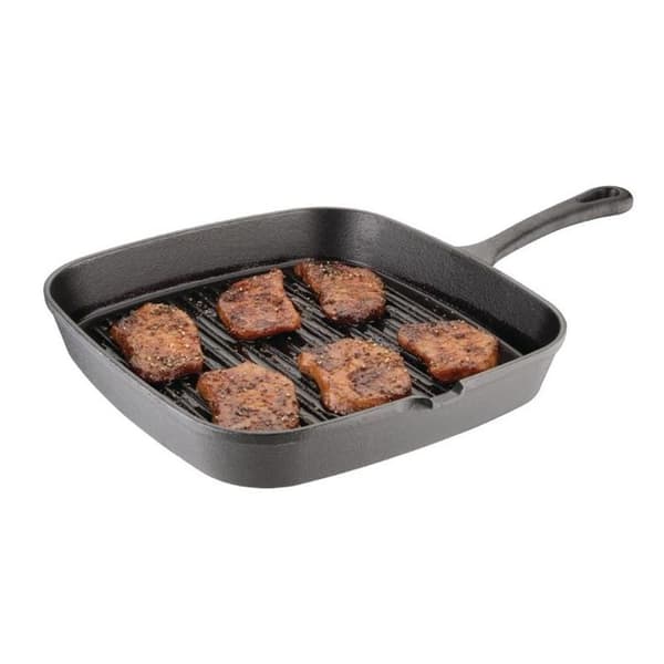 Fyrkantig räfflad Grill 24 cm - Vogue