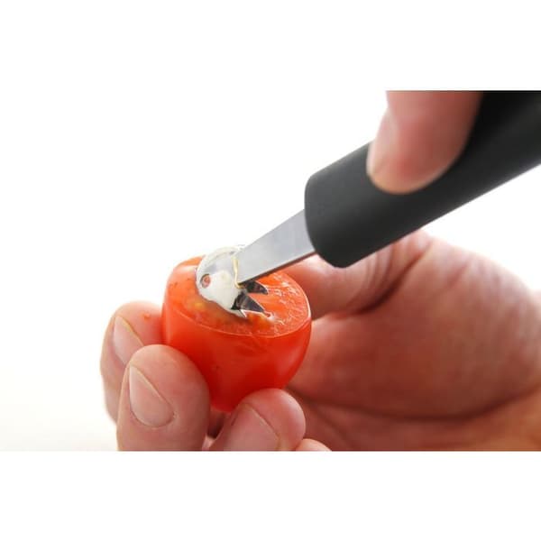 Svart tandad melonsked (L)150 mm - Hendi