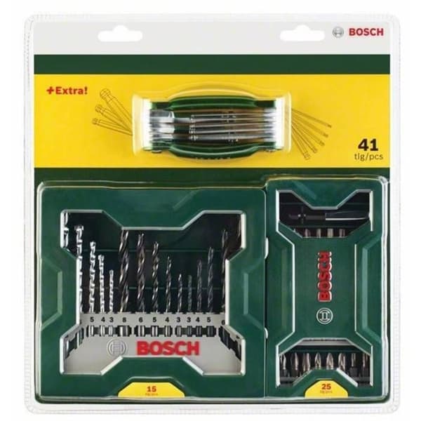 Borr och bits, 41 st. Bosch 2607017333