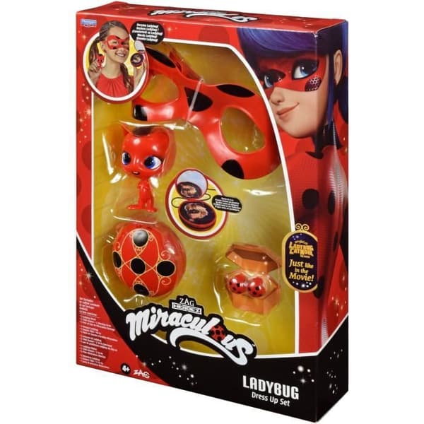 BANDAI Miraculous Ladybug - Ladybug Transformation Kostym Set
