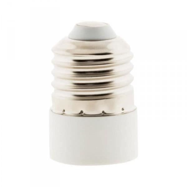 Adapter för sockel - Zenitech - E27 till E14 - Vit - 250V - 100W