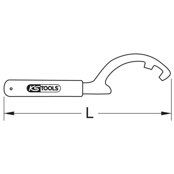 KS Tools 9638206 963.8206 Kopplingsnyckel