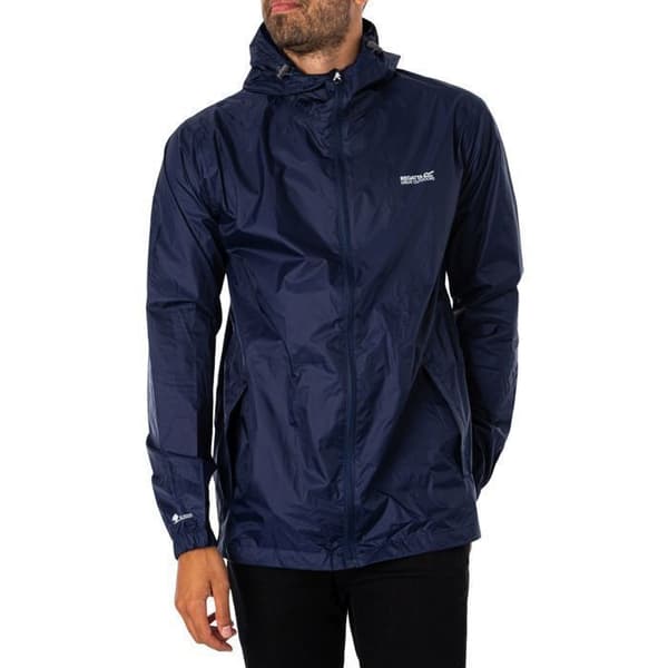 Utejacka - Regatta - Pack It Jacket - Vattentät - Andningsbar - Mörkblå