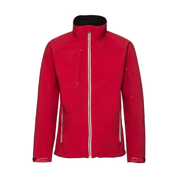 Russell Athletic Bionic softshell-jacka - klassisk röd