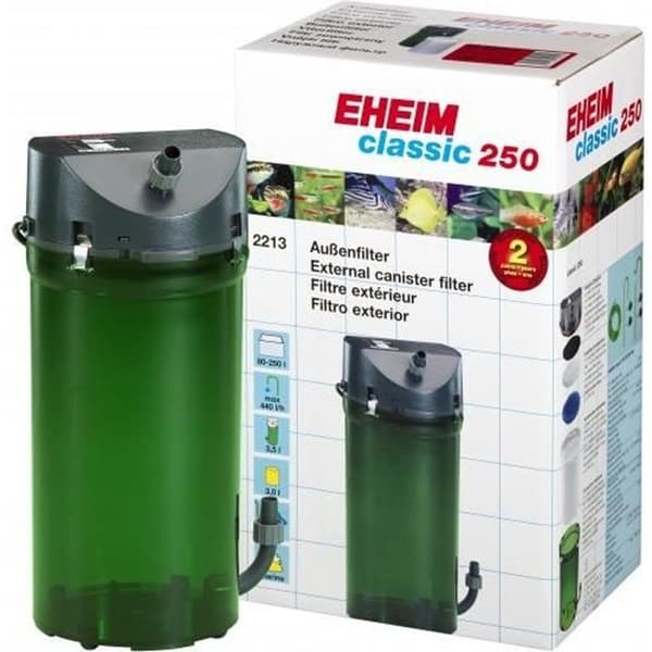 Externt filter - EHEIM - Classic 2213 - 440 l/h - 3 L - 8 W