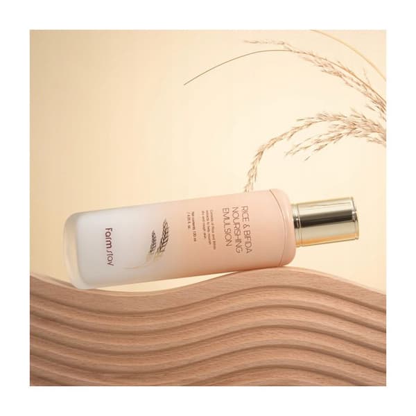 Nourishing ansikts-emulsion med ris och bifida FARMSTAY 120 ml