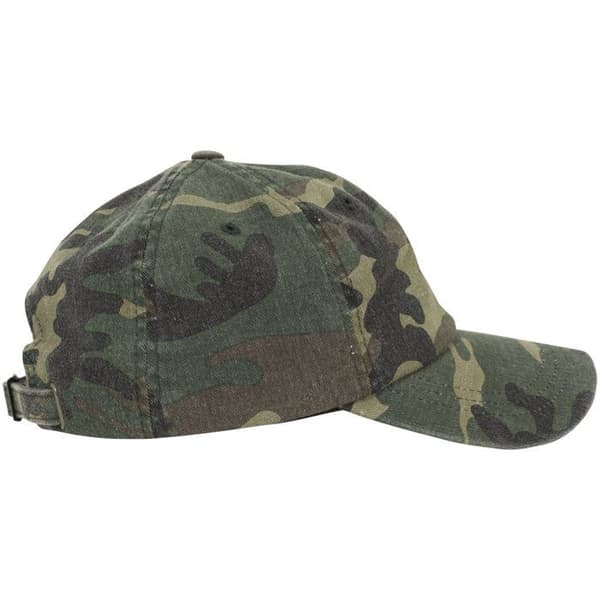 Keps - Flexfit - LÅG PROFIL - Skogs camo - En storlek - 98% bomull, 2% elastan