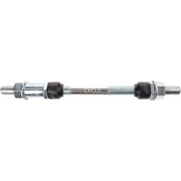 Cykelbakaxel - Växel - Silverfärgad - Längd 175mm - Vikt 150g