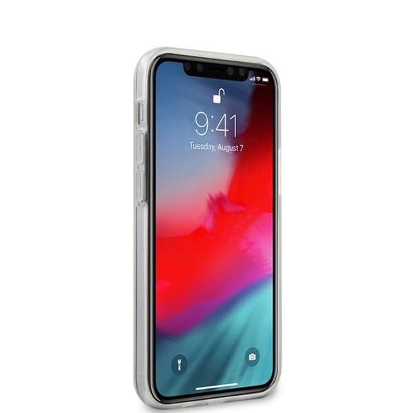 Guess Triangle Logo - iPhone 12 Mini-fodral (svart)