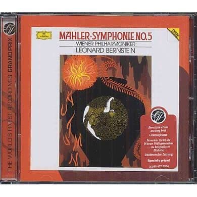 CD - Gustav Mahler - Symfoni nr. 5 - Klassisk musik - Case