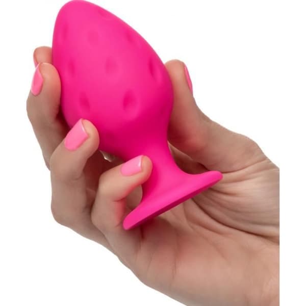 Analplugg - Calexotics - Cheeky - Silikon - 2 delar - Vattentålig - Rosa
