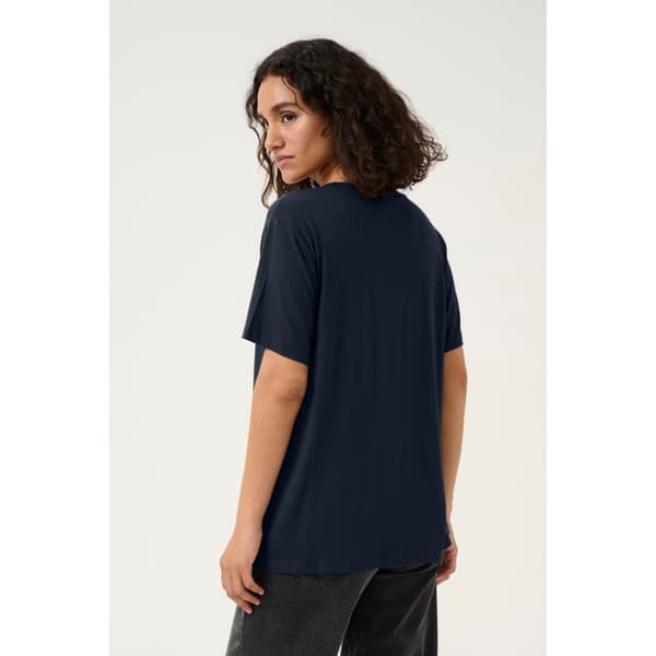 T-shirt med V-ringning dam KAFFE Frida