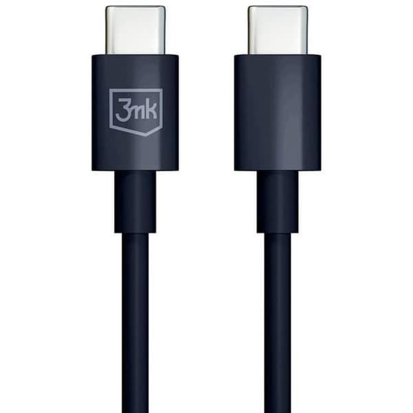 USB-C-kabel - 3mk - Hyper Cable Black - 1,2m - 100W - 5A
