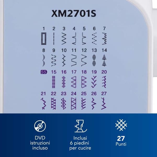 Brother XM2701S symaskin