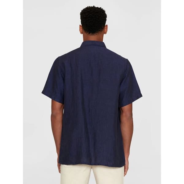 Linne skjorta KnowledgeCotton Apparel Avslappnad