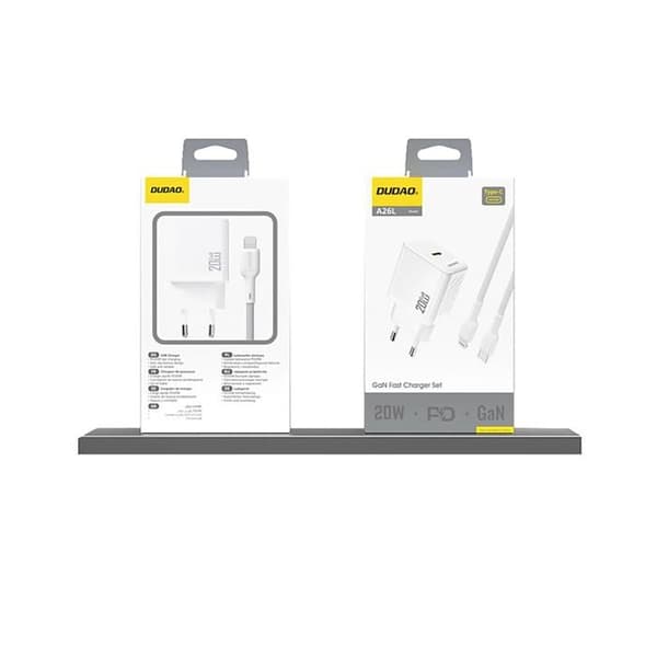 Laddare - DUDAO - A26 - PD20W - GaN - USB-C