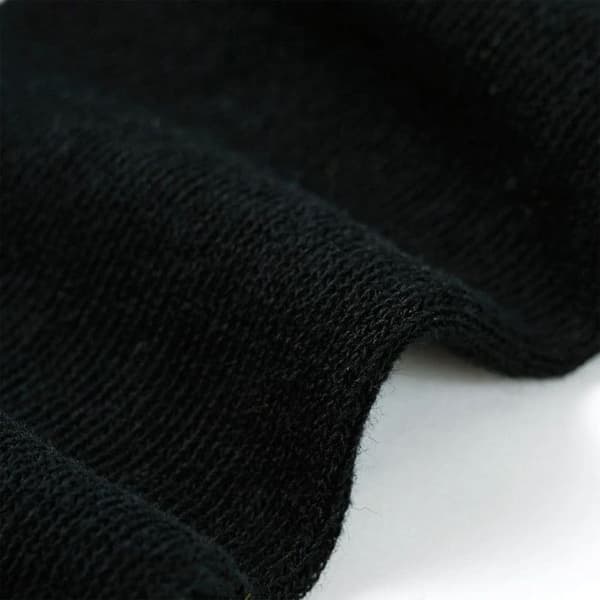 Barnstrumpor - vidaXL - Svart - 75% bomull - Elastisk storlek - Unisex