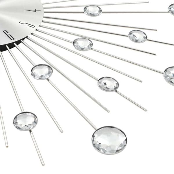 vidaXL Väggklocka Quartz Movement Modern Design Vardagsrum Pendelklocka 50642