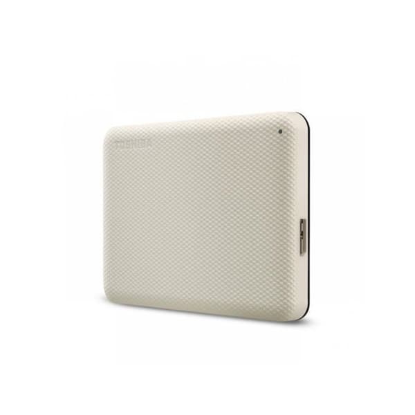 Extern hårddisk - TOSHIBA - Canvio Advance 1TB - USB 3.2 Gen 1 - Vit