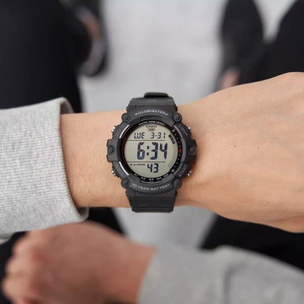 Klocka - CASIO - AE-1500WHC - Man - Svart - Kvarts - Digital