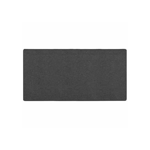 Korridorgolv i polypropen - vidaXL - 100x200 cm - Mörkgrå - Halkfri - Rektangulär - Maskintvättbar