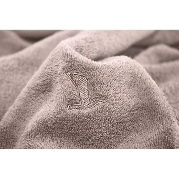 Handdukar - MÖVE - Superwuschel - Set om 3 - 100% Bomull - 50 x 100 cm - Grå