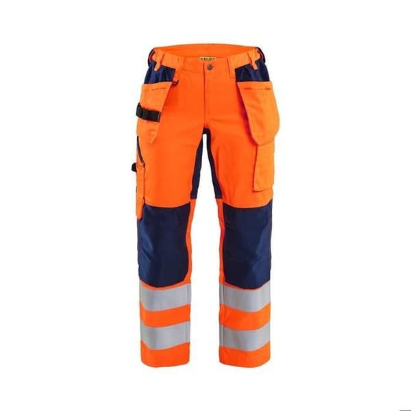 Stretch skyddshängselbyxor klass 2 dam Blaklader