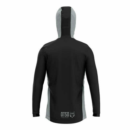 Otso Sport hoodie - svart & grå