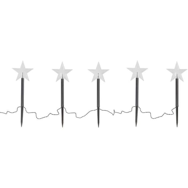 Set med 5 batteridrivna Star Garden Markers