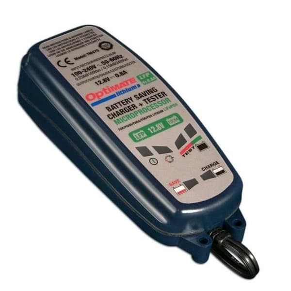 Batteriladdare - UNIVERSAL - OptiMate lithium 0.8A - 12.8V - 0.8A - Skydd LiFePO4