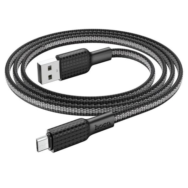 Data kabel - HOCO - Jaeger (X69) - USB-A till Micro-USB - 1,0 m - 2,4A/12W