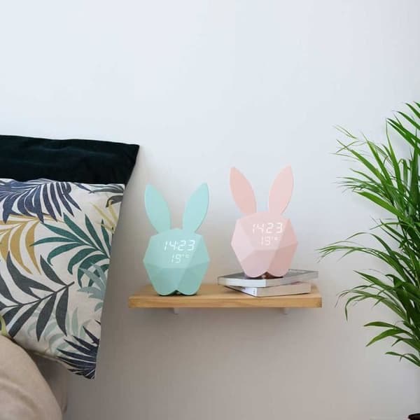 Cutie Clock Anslut med app - Rosa