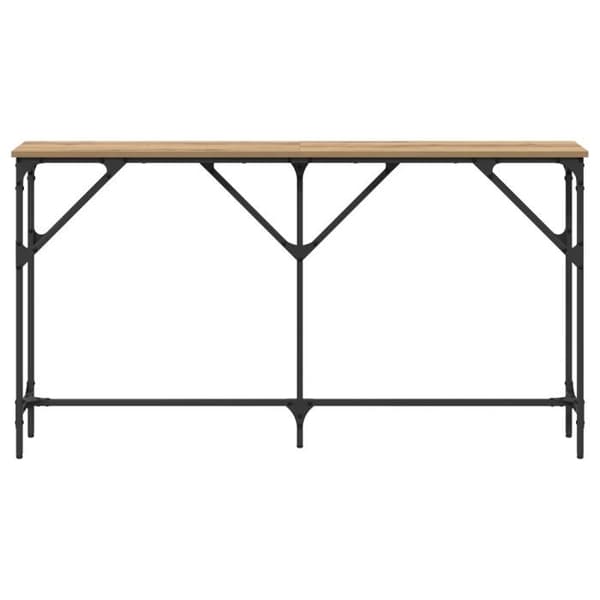 Bordskonsol - Ek - 140x23x75 cm - Rektangulär - Matt Finish