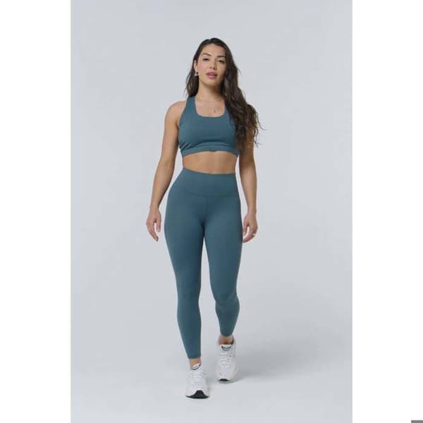 Högmidjade 7/8 leggings för kvinnor Fabletics Boost