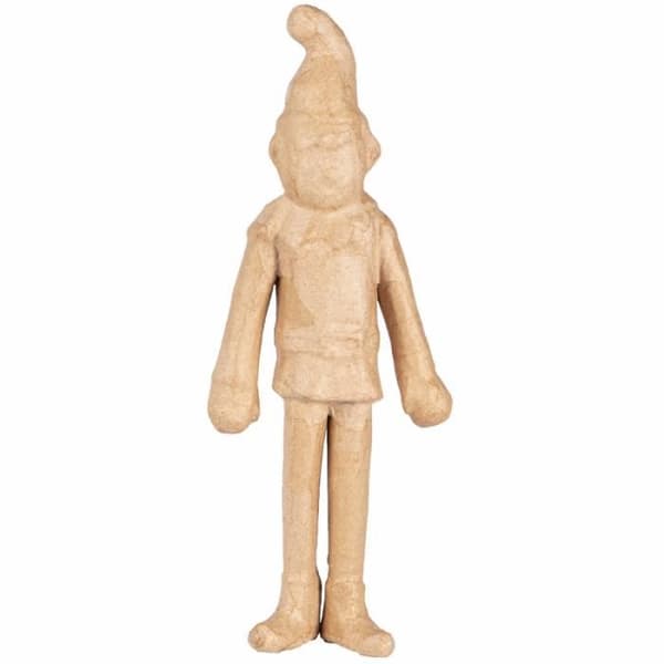 Papper-maché julnissar - 26 x 10 x 5 cm