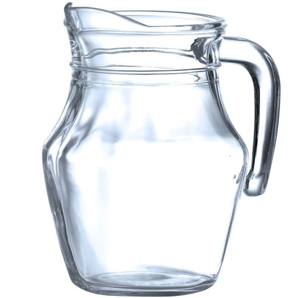 Glas karaff för vatten juice drycker 0,5 L