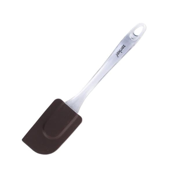 Köks spatula - Zenker - 26 cm - Silikon - Transparent - Brun