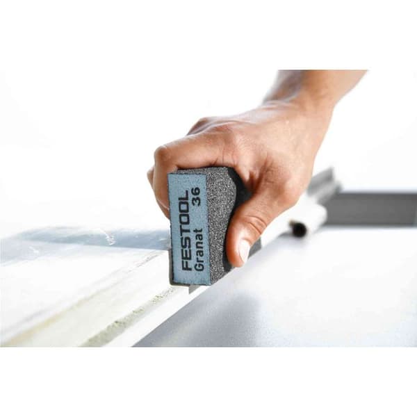 Slipsvamp - FESTOOL - Ref. 201080 - Korn 36 - 69x98x26 mm - Förpackning med 6