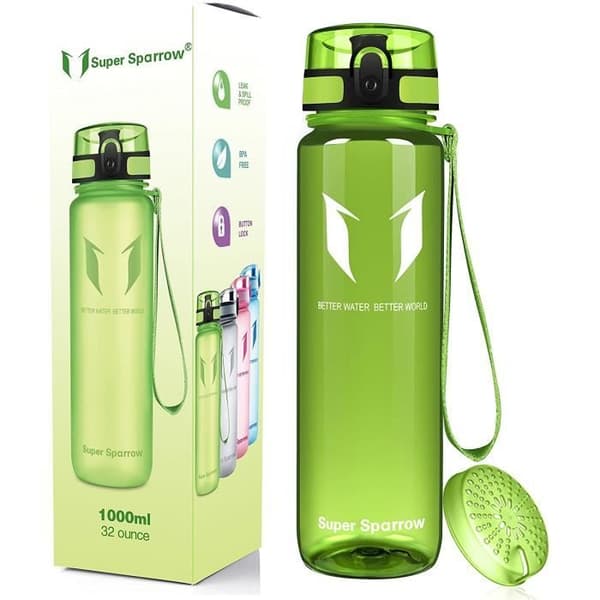 Super Sparrow Vattenflaska - Flaska, 500ml, Slät-Läsk