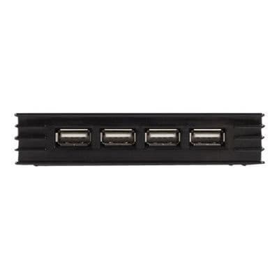 StarTech.com 7 Port Compact Black USB 2.0 Hub - C…