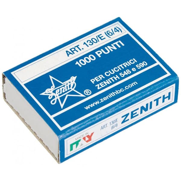 ZENITH 548E låda med 1000 häftklamrar