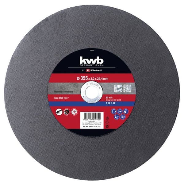Kapskiva 355x25,4x3,2 mm