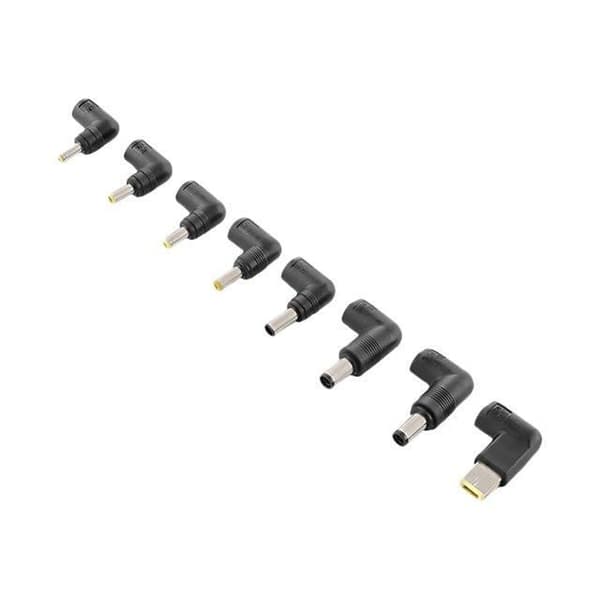 Qoltec Automatic Universal Power Adapter - AC 100-240 V - 90 Watt - Svart