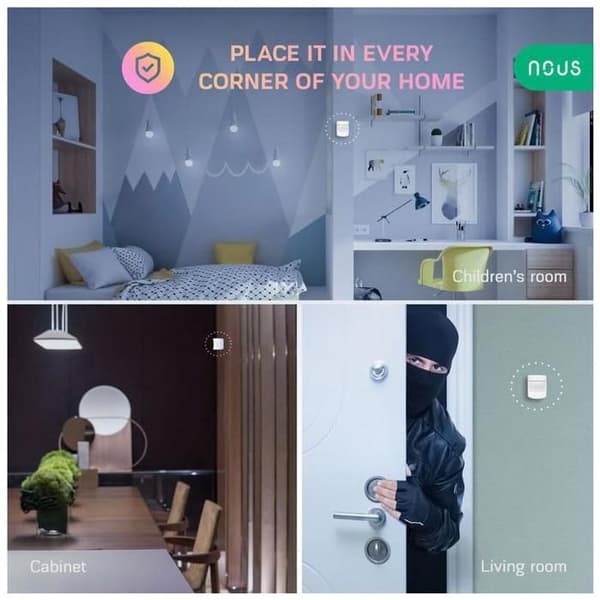 Vi E2 Zigbee Smart PIR rörelsesensor