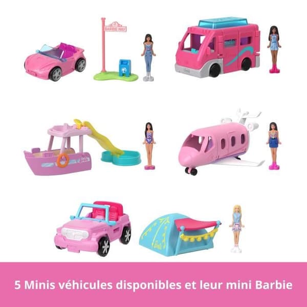 Barbie-docka och fordon Mini BarbieLand-sortiment HYF38