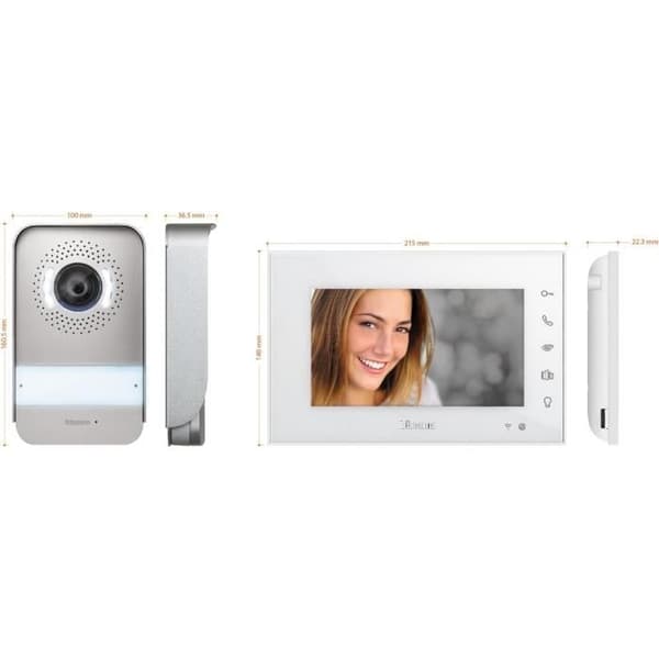 Visiophone Bticino WiFi Enfamilj Easykit 310913