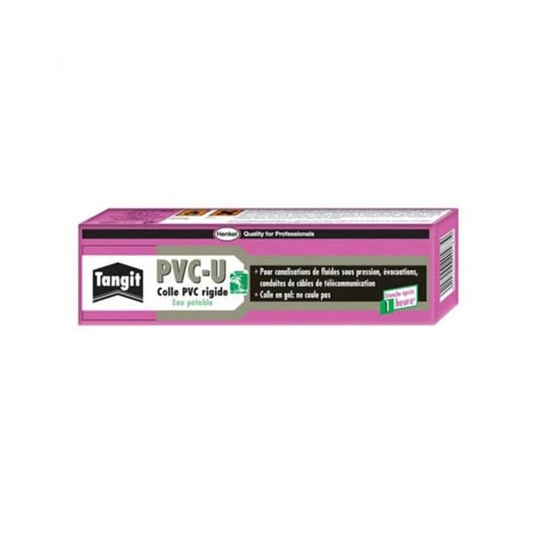 PVC Lim - TANGIT - 125g - Dricksvatten - Högtryckstålighet - Transparent Gel