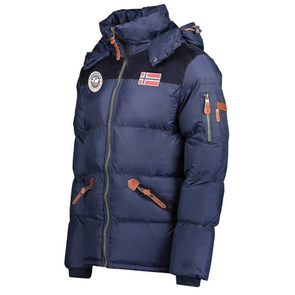 Geographical Norway Celian quiltad parkas med huva